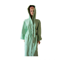 Luxury suede Breathable comfort Hotel microfiber bathrobe